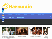 Tablet Screenshot of harmonio.net